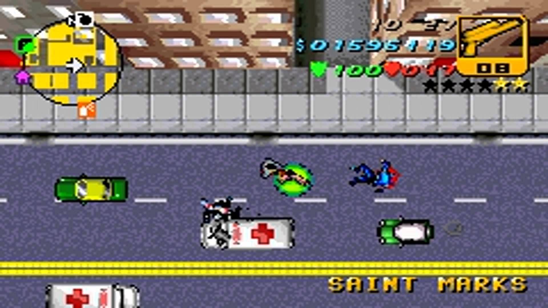 It's the most pixelated game in the series, which hurts how fluid it can feel at times (Image via Rockstar Games)